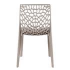 Kit - 16 X Cadeiras Gruvyer - Nude