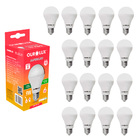 Kit 17 Lâmpada Led Bulbo 9w Branco Frio (6500k) - Ourolux