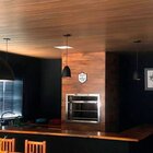 Kit 180m² Forro De Pvc 10mmx20cmx3m   Imbuia