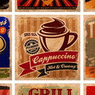 Kit 18 Azulejos Decorativos Vintage Food 15x15cm Sofistiq