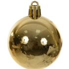 Kit 18 Bolas De Natal Dourada Árvore De Natal Enfeite De 6cm