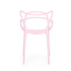 Kit 18 Cadeiras De Jantar Allegra Design Empilhável - Rosa