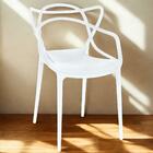 Kit 18 Cadeiras De Jantar Allegra Prática Empilhável - Branco