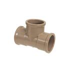 Kit 18 Curva 50mm + 10 Te 50mm Marrom Água - Krona