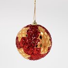 Kit 18 Enfeite Bolas Natalina Árvore Natal Estrela Artesanal