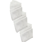 Kit 18 Guardanapos Jacquard Medalhao 38x38 Off White