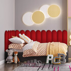 Kit 18 Placas Cabeceira Nuvem Estofada Para Cama Box - Módulo