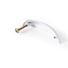 Kit 18 Puxadores Concha Preto Puxador Para Moveis - Branco