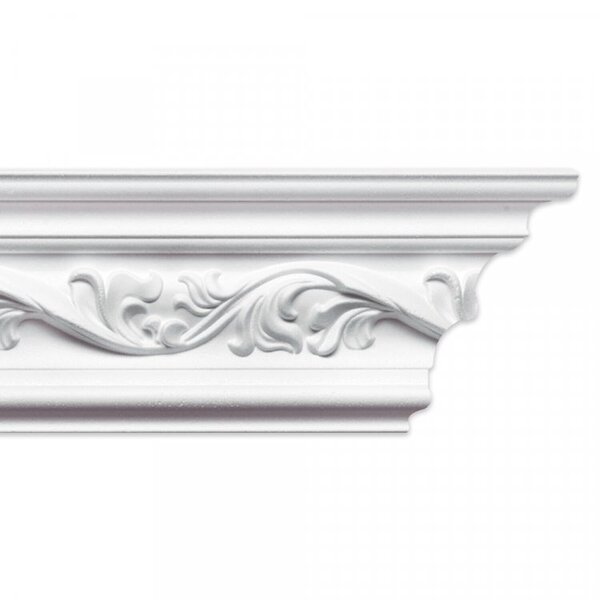 Kit 18m Linear Roda Teto Andrea Perfil De Poliestireno   Bran