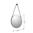 Kit 1 Aparador E 2 Espelhos Denver Preto Naturale