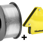 Kit - 1 Arame Para Solda Mig Revestido Uso Sem Gás 0,8mm E71t