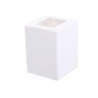 Kit 1 Arandela 2 Fachos Abertos G9 Branca + 1 Lampada G9