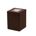 Kit 1 Arandela 2 Fachos Abertos G9 Marrom + Lampada G9