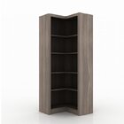 Kit 1 Armário Para Escritório Me4105 E 1 Armário De Canto Me4