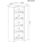 Kit 1 Armário Para Escritório Me4105 E 1 Armário De Canto Me4