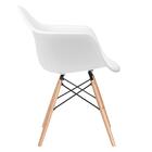 Kit 1 Cadeiras Eames Daw Com Braços + 2 Cadeiras Eiffel Dsw B