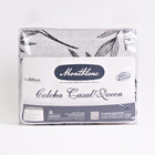 Kit 1 Colcha Casal Queen E 2 Portas Travesseiros Montblanc -