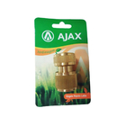 Kit 1 Conector Engate Ráp Latão 3/4" +1 Engate Rápido 1/2"