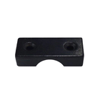 Kit 1 Cremona Sobrepor + 1 Vara Preta Oval 1,5m + 4 Cast. Z