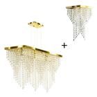 Kit 1 Império Cristal Crilik Ls7204 + 1 Pl7202 Dourado