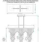 Kit 1 Império Cristal Crilik Ls7204 + 1 Pl7204 Dourado