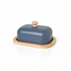 Kit 1 Lata De Metal Porta Mantimentos E Manteigueira Com Tamp