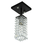 Kit 1 Lustres Cristal Acr. Marrycrillic +4 Clearcrilic Preto