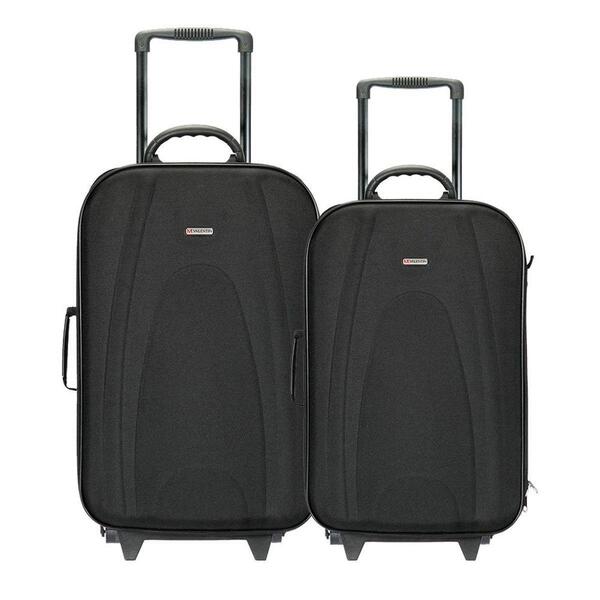 Kit 1 Mala Viagem Mountain Preta M + 1 Mala Viagem P - Tonin