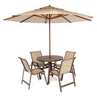 Kit 1 Mesa Alumínio 4 Cadeiras 2 Espreguiçadeiras E 1 Mesa La