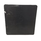 Kit 1 Mesa Preta Quadrada + 2 Cadeira Preta Bistrô 182kg