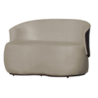 Kit 1 Namoradeira E 1 Poltrona Decorativa Orgânica Beatriz Su