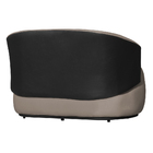 Kit 1 Namoradeira E 1 Poltrona Orgânica Beatriz Suede Composê