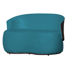 Kit 1 Namoradeira E 2 Poltronas Decorativa Orgânica Beatriz S