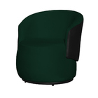 Kit 1 Namoradeira E 2 Poltronas Orgânica Beatriz Suede Compos