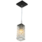 Kit 1 Pendentes Marrycrillic + 3 Pendentes Clearcrilic Preto