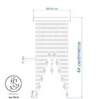 Kit 1 Plafon Redondo Crilik Pl7302 + 1 Ls7301 + 1 Pl7301 Dr