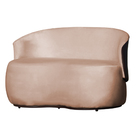 Kit 1 Poltrona 1 Namoradeira E 1 Puff Grande Design Orgânico