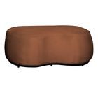 Kit 1 Poltrona 1 Namoradeira E 1 Puff Grande Design Orgânico