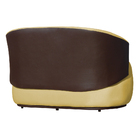 Kit 1 Poltrona 1 Namoradeira E 1 Puff Grande Suede Estilo Org