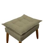 Kit 1 Poltrona Decorativa Sala De Estar Escritório Prime 1 Pu