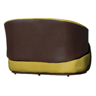 Kit 1 Poltrona E 1 Namoradeira Decorativa Orgânica Beatriz Ve