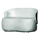 Kit 1 Poltrona E 1 Namoradeira Orgânica Beatriz Veludo Compos