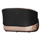 Kit 1 Poltrona E 1 Namoradeira Orgânica Beatriz Veludo Compos