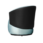 Kit 1 Poltrona E 1 Namoradeira Orgânica Beatriz Veludo Compos