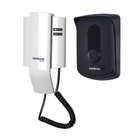 Kit 1 Porteiro Interfone Ipr8010 + 1 Fechadura Preta Reversív