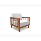 Kit 1 Sofá 2 Lugares + 2 Poltrona  Beth Para Sala De Estar Re