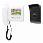 Kit 1 Vídeo Porteiro Interfone Ivr 1010 + 1 Fechadura Fx500 I