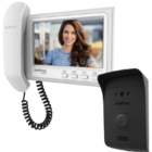 Kit 1 Vídeo Porteiro Interfone Ivr 1070 Hs + 1 Fechadura Pret
