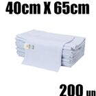 Kit 200 Pano De Prato Pé De Galinha 40cmx65cm Construmarcas