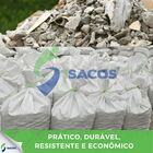 Kit 200 Saco De Ráfia, Entulho, Grãos, Ração, Solto Logo Ecos